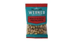 Werner Snacks Pistachios Roasted Salted