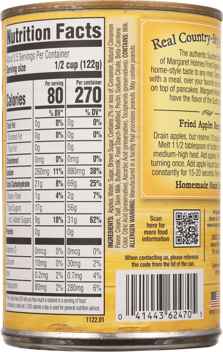 slide 3 of 9, Margaret Holmes Friend Apples With Cinnamon, 14.5 oz