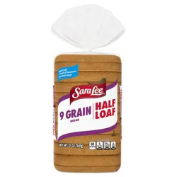 Sara Lee 9 Grain Half Loaf Bread, 12 oz