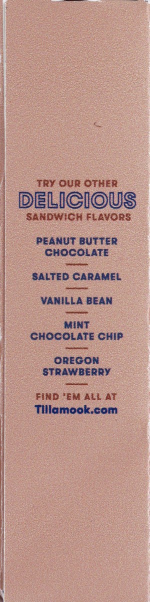 slide 8 of 13, Tillamook Ice Cream Sandwiches 4 ea, 4 ct