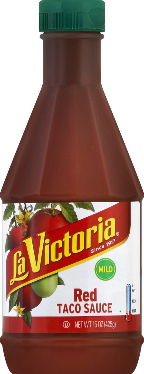 slide 1 of 3, La Victoria Taco Sauce 15 oz, 15 oz