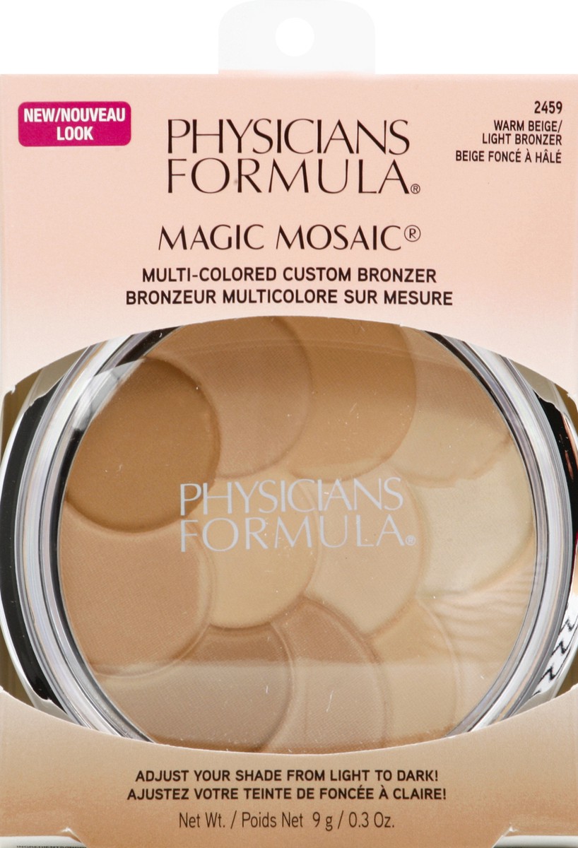 slide 8 of 9, Physicians Formula Magic Mosaic Warm Beige Multi-Colored Custom Bronzer 9 gr, 9 g