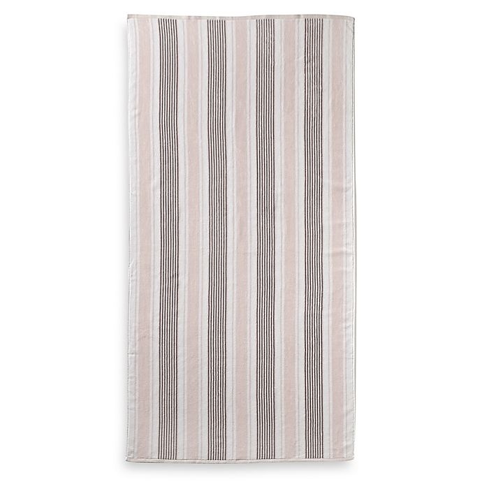 slide 1 of 1, Bella Stipe Beach Towel - Blush, 1 ct