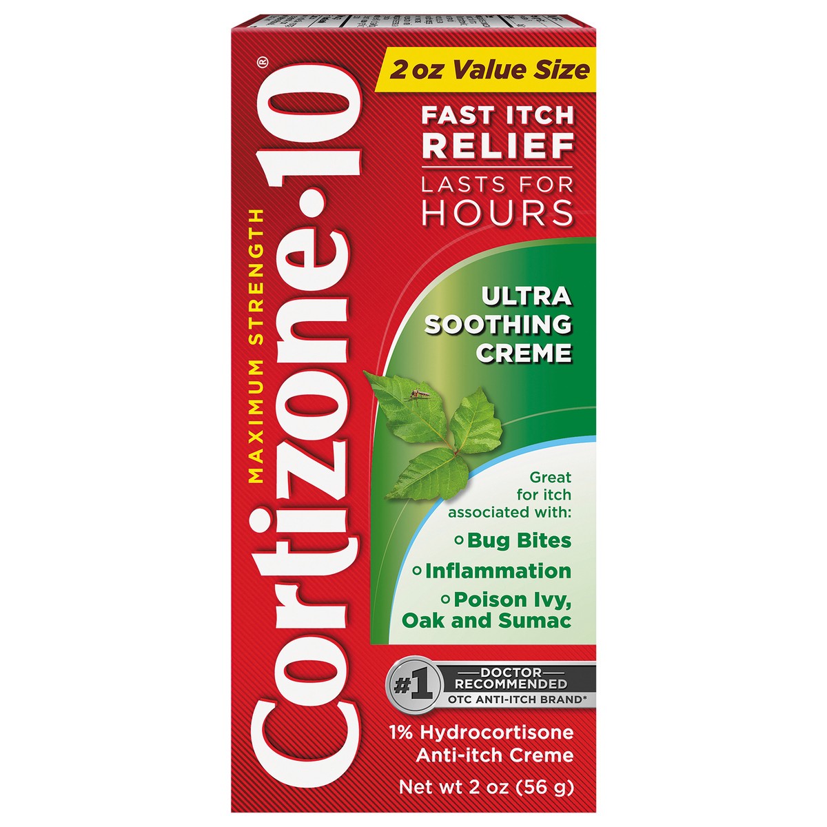 slide 1 of 6, Cortizone-10 Cortizone 10 Ultra Soothing Creme 2 oz., 1 ct