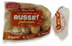 Fresh Baking Potatoes Bag