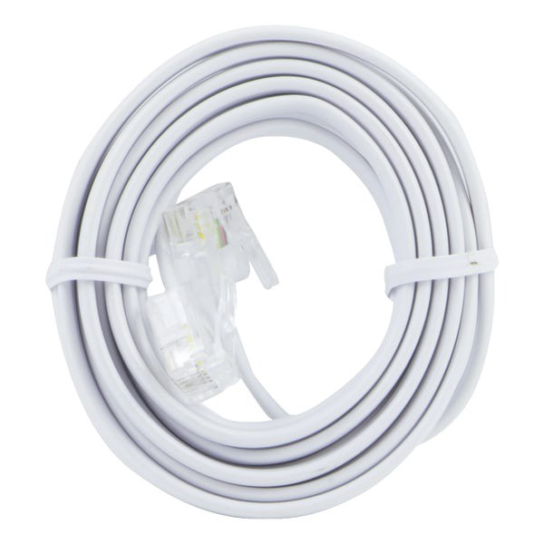 slide 1 of 3, General Electric Phone Line Cord, 7', 7 ft