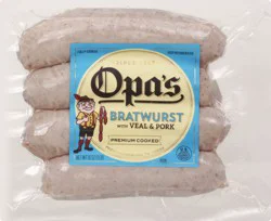 Opa's with Veal & Pork Bratwurst 16 oz