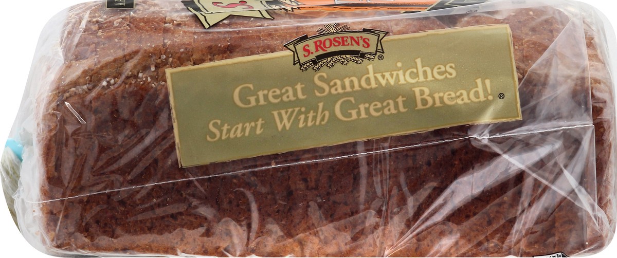 slide 8 of 9, S. Rosen's Rosen 100% Whole Wheat Bread, 24 oz