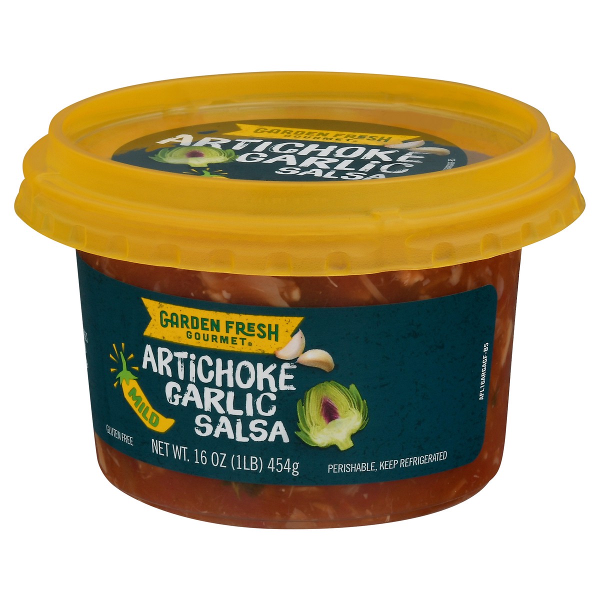 slide 3 of 9, Garden Fresh Gourmet Artichoke Garlic Salsa, 16 oz