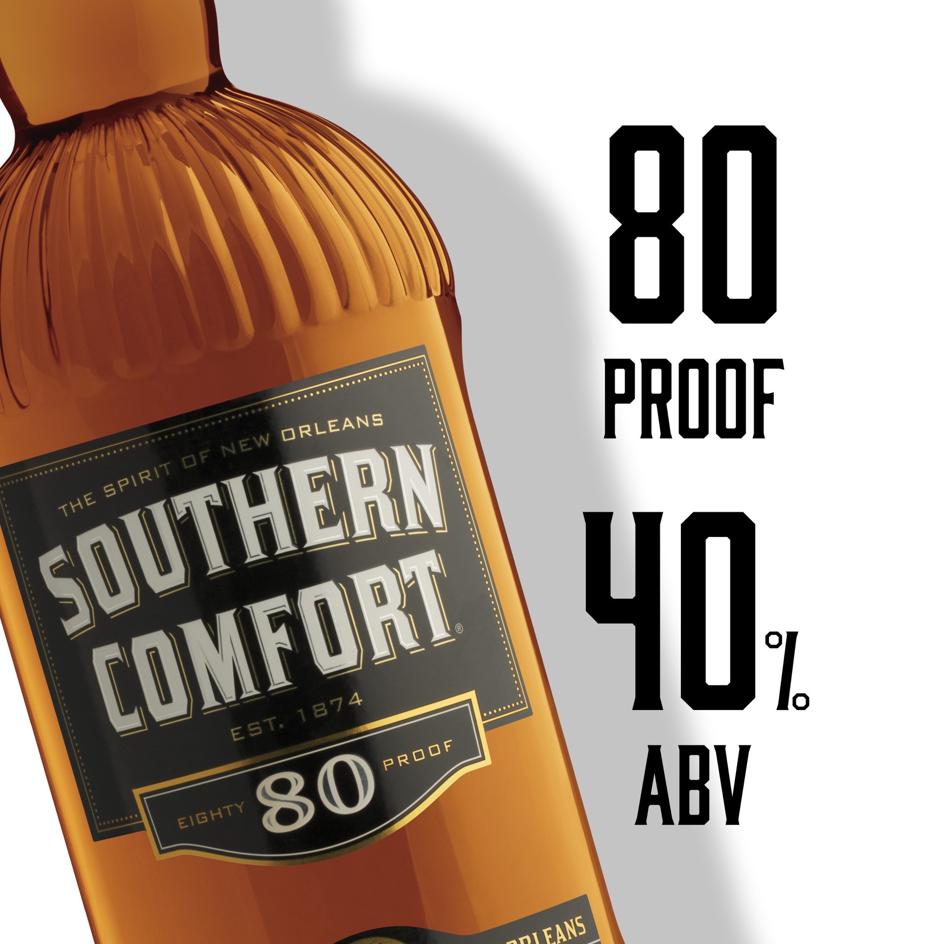 slide 3 of 5, Southern Comfort Black Whiskey, 1.75 L Bottle, 80 Proof, 1.75 liter