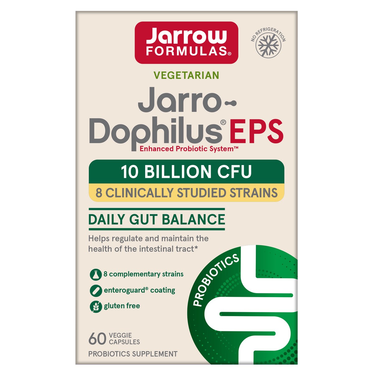 slide 1 of 5, Jarrow Jarro Dophilus Eps, 60 ct