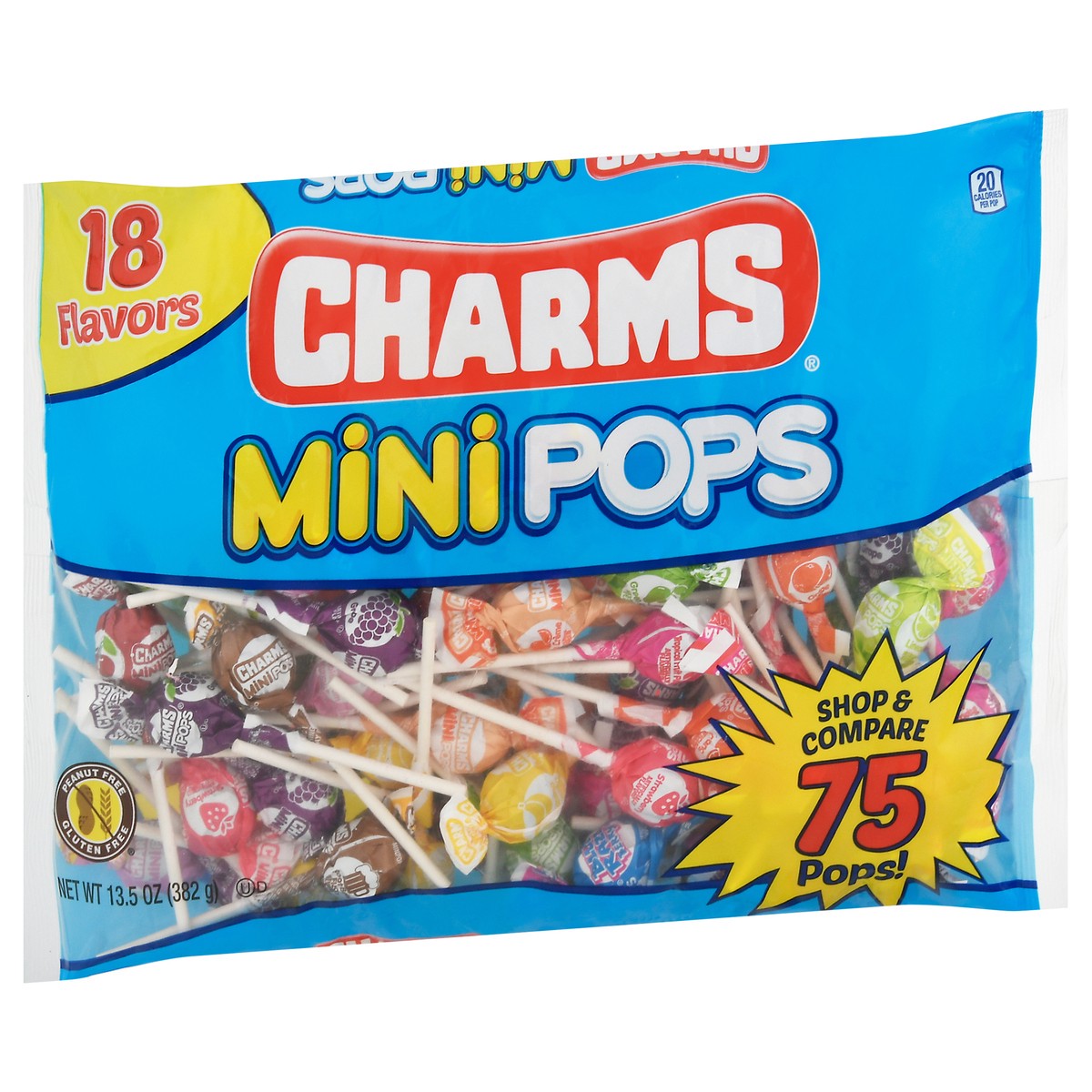 slide 4 of 12, Charms Mini Pops, 75 ct