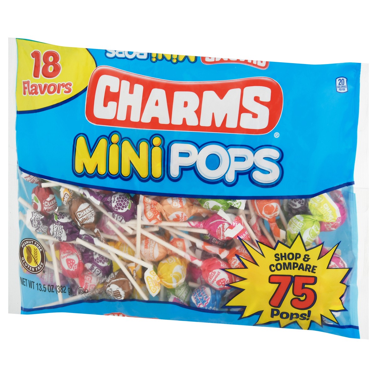 slide 3 of 12, Charms Mini Pops, 75 ct