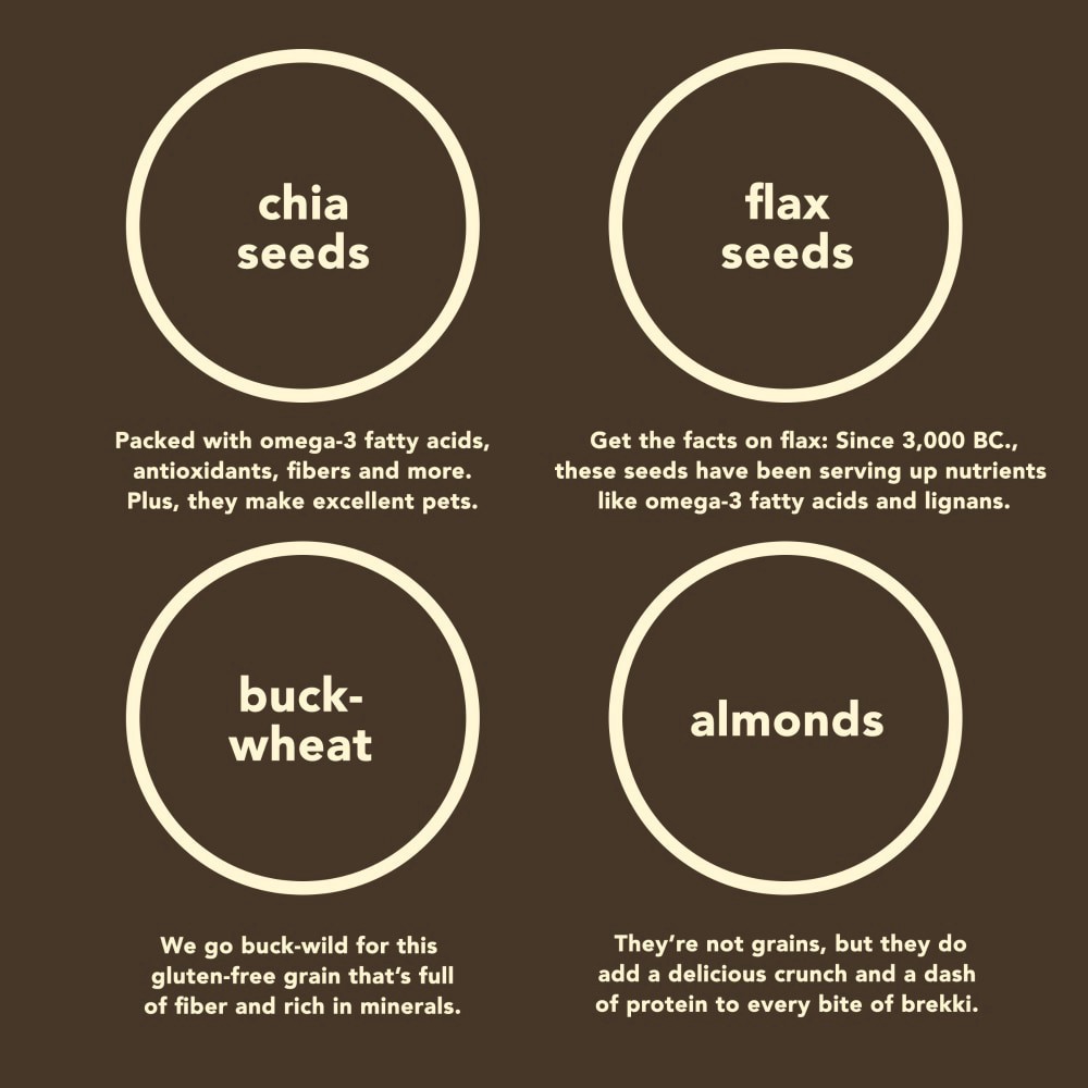 slide 2 of 4, brekki Dark Chocolate Ready-to-eat Oats, 5.3 oz