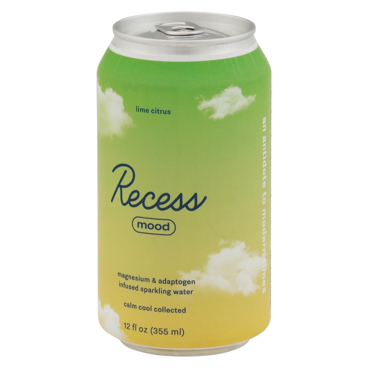 slide 3 of 9, Recess Mood Lime Citrus Sparkling Water - 12 oz, 12 oz