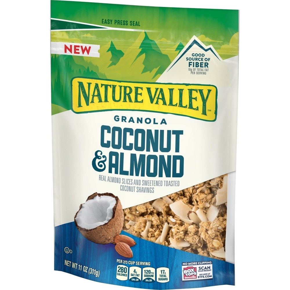 slide 2 of 3, Nature Valley Coconut & Almond Granola, 11 oz