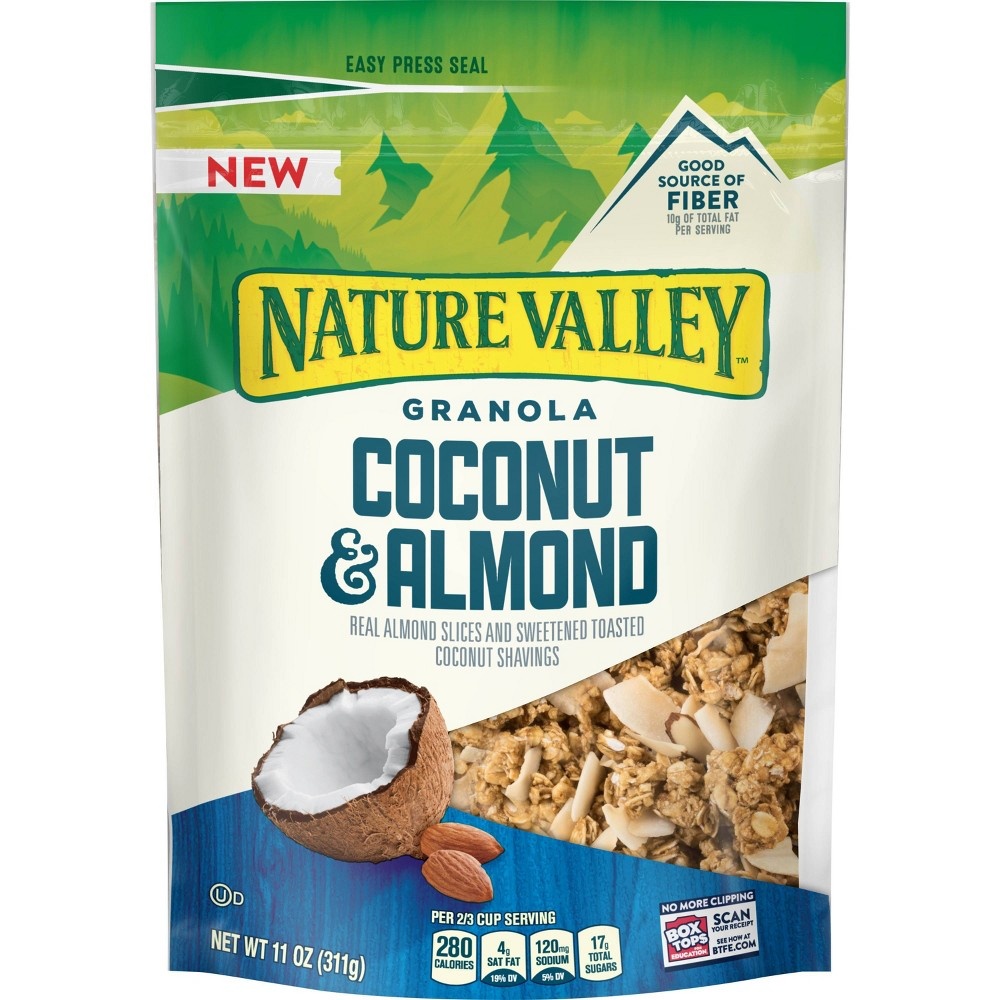 slide 3 of 3, Nature Valley Coconut & Almond Granola, 11 oz