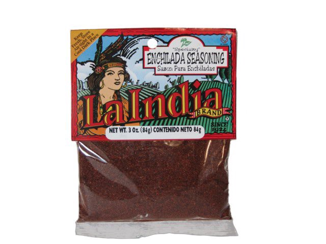 slide 1 of 1, La India Enchilada Seasoning, 3 oz