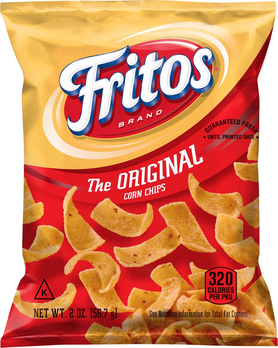 slide 8 of 8, Fritos Corn Chips The Original 2 Oz, 2 oz