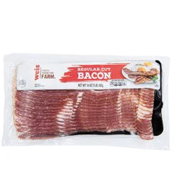 Weis Fresh from the Farm Regular Cut Bacon