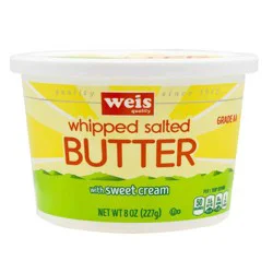 Weis Quality Whipped Tub Butter