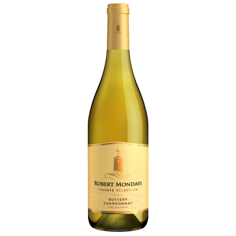 slide 1 of 27, Robert Mondavi Private Selection Buttery Chardonnay White Wine, 750 mL Bottle, 25.35 fl. oz