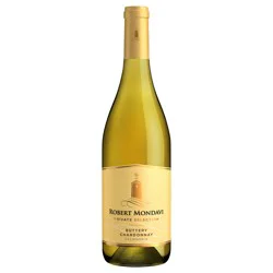 Robert Mondavi Private Selection Buttery Chardonnay White Wine, 750ml Bottle