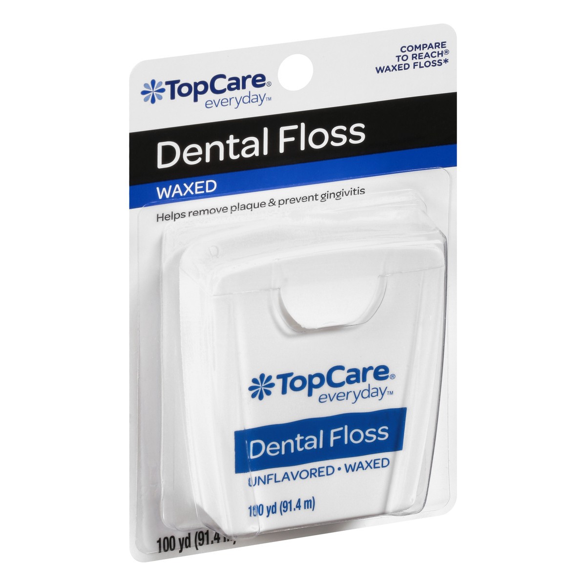 slide 3 of 9, TopCare Dental Floss, 1 ct