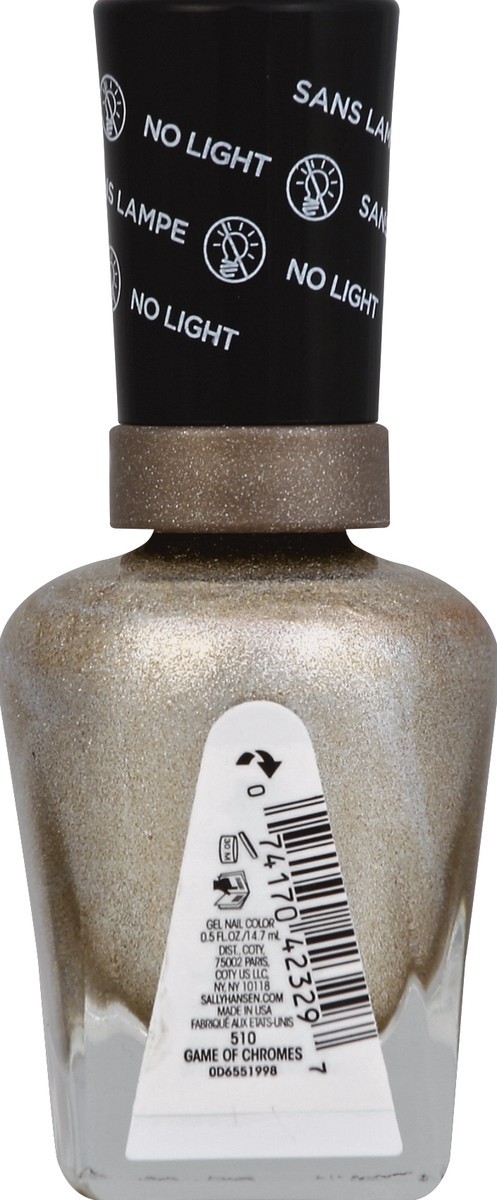 slide 2 of 3, Sally Hansen Miracle Gel Nail Polish - Game of Chromes 510, 0.5 fl oz