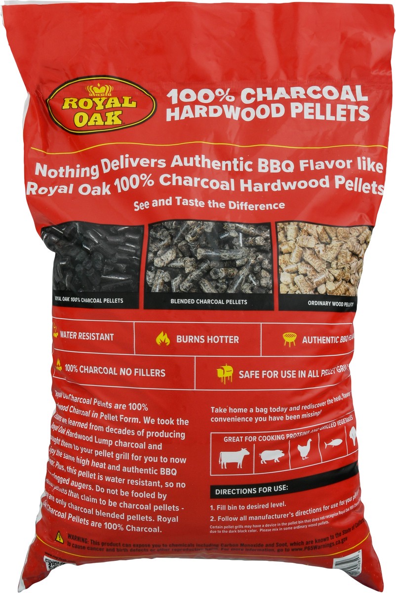 slide 2 of 9, Royal Oak Charcoal Hardwood Pellets, 20 lb
