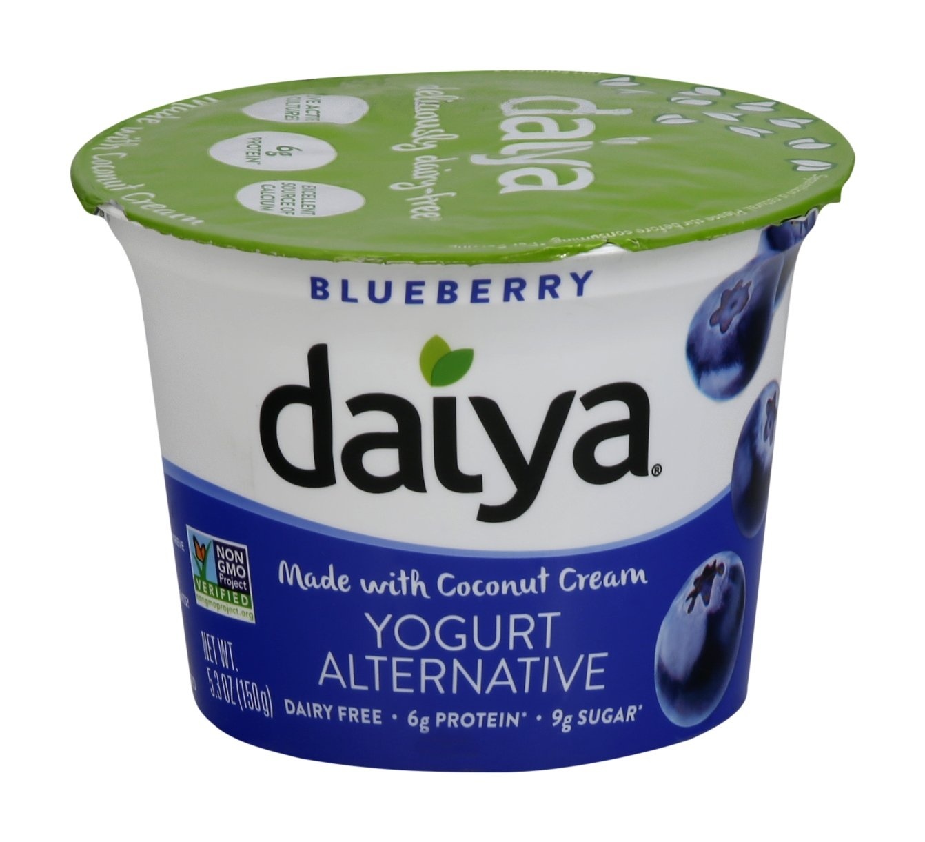 slide 1 of 5, Daiya Coconut Cream Blueberry Greek Yogurt, 5.3 oz