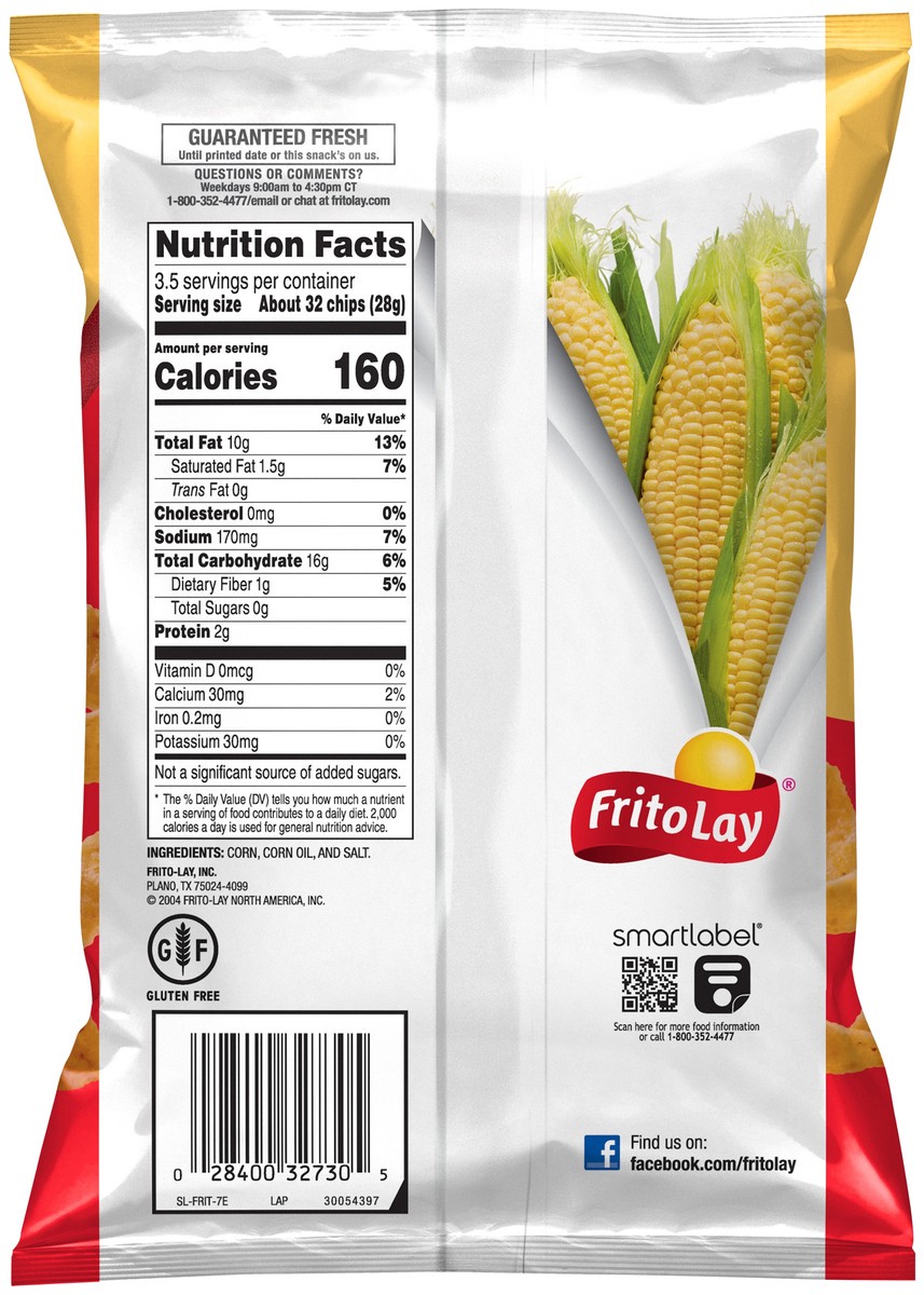 slide 2 of 6, Fritos Corn Chips , The Original, 3.50 oz