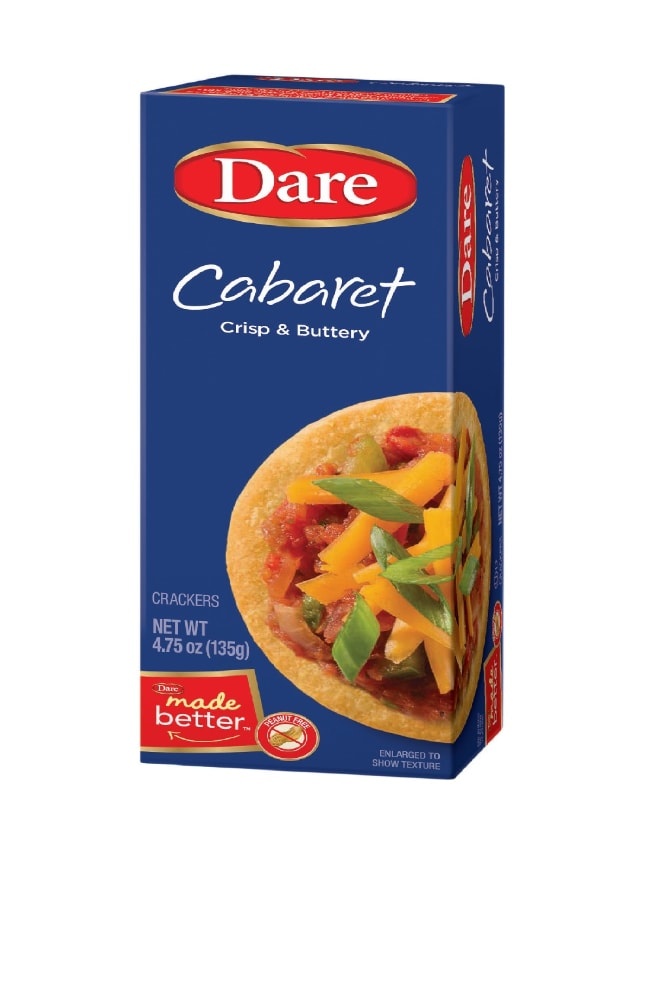 slide 1 of 1, Dare Cabaret Crackers, 4.75 oz