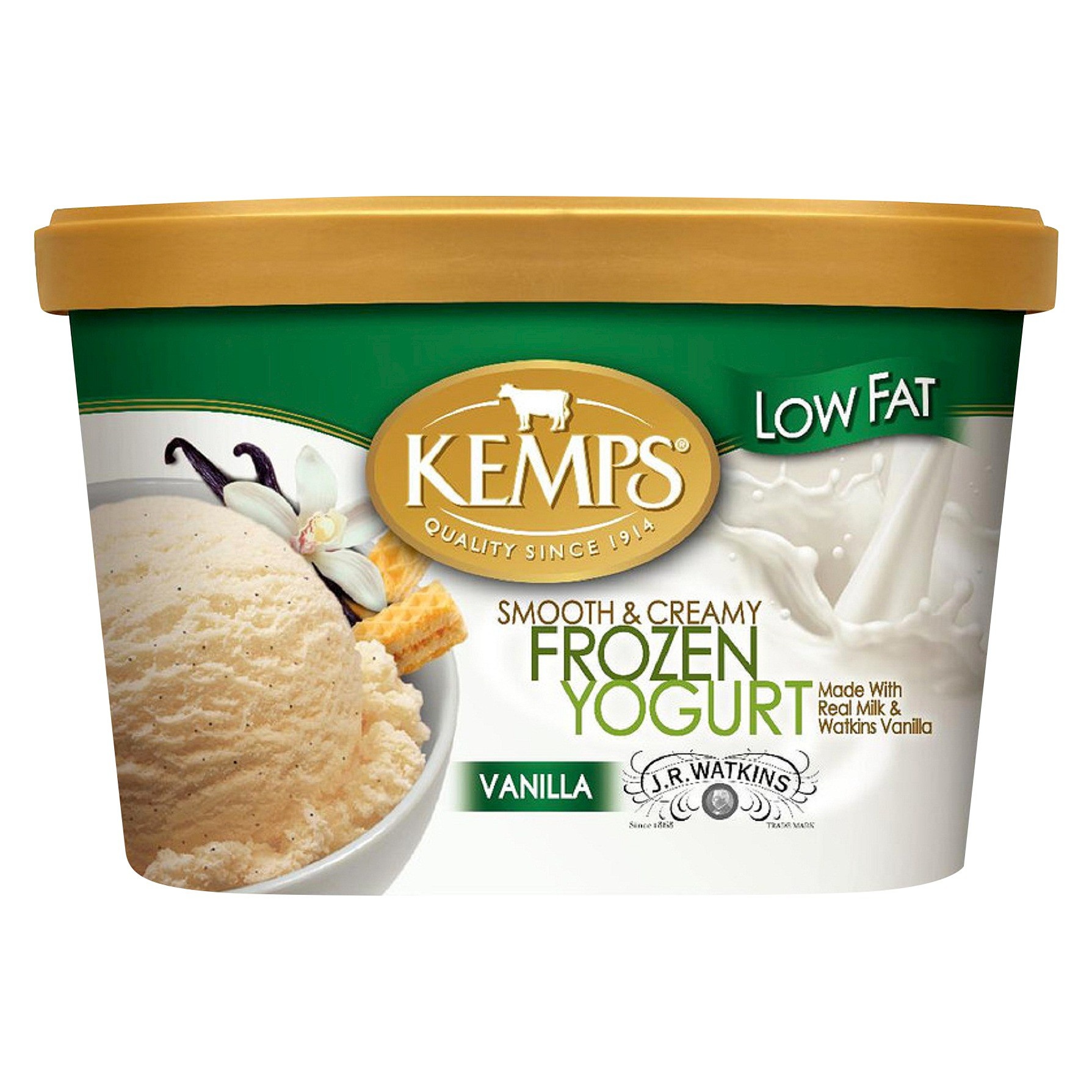 Kemps Low Fat Vanilla Frozen Yogurt 1.5 qt Shipt