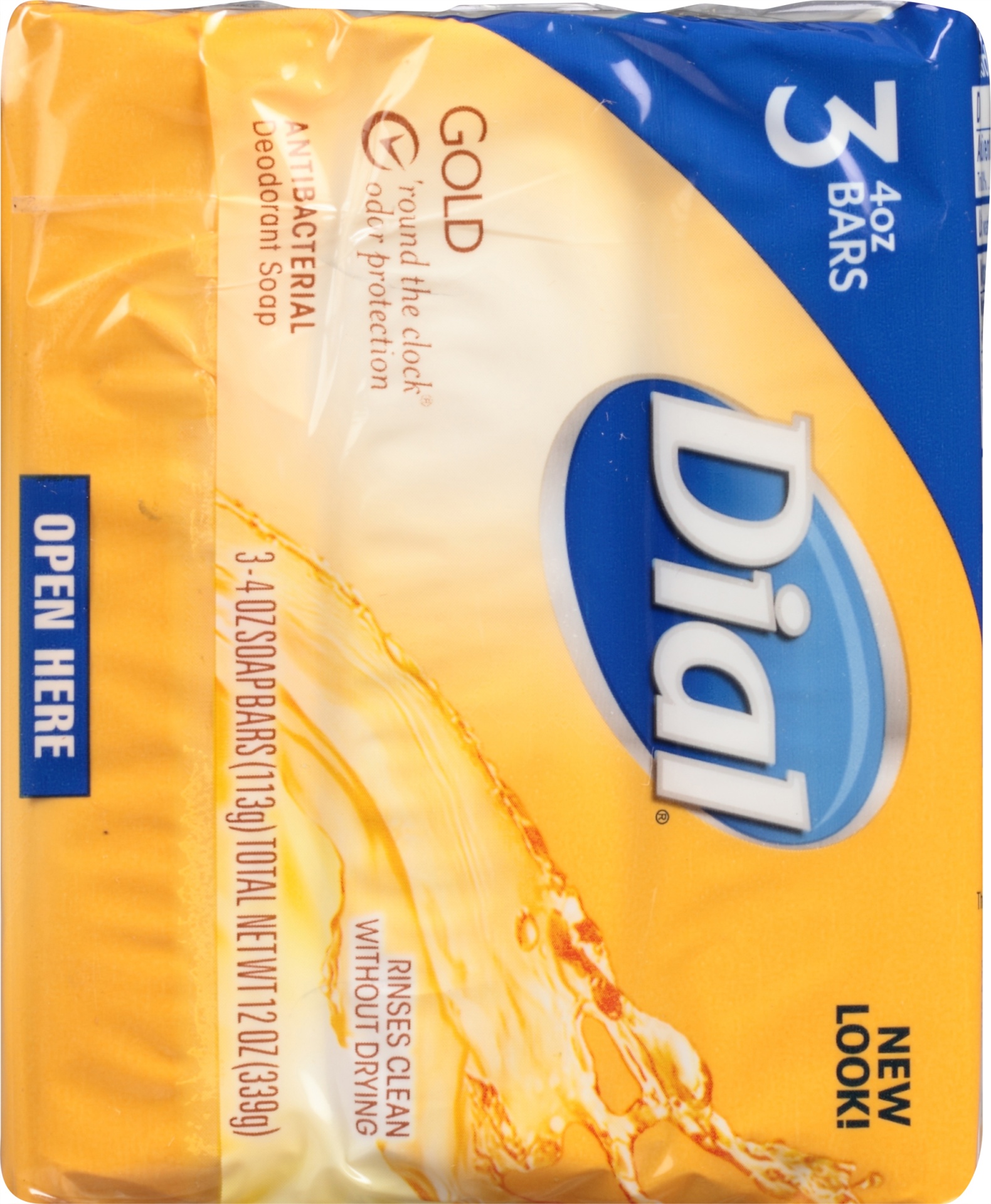 slide 6 of 6, Dial Gold Antibacterial Deodorant Bar Soap, 3 ct; 4 oz
