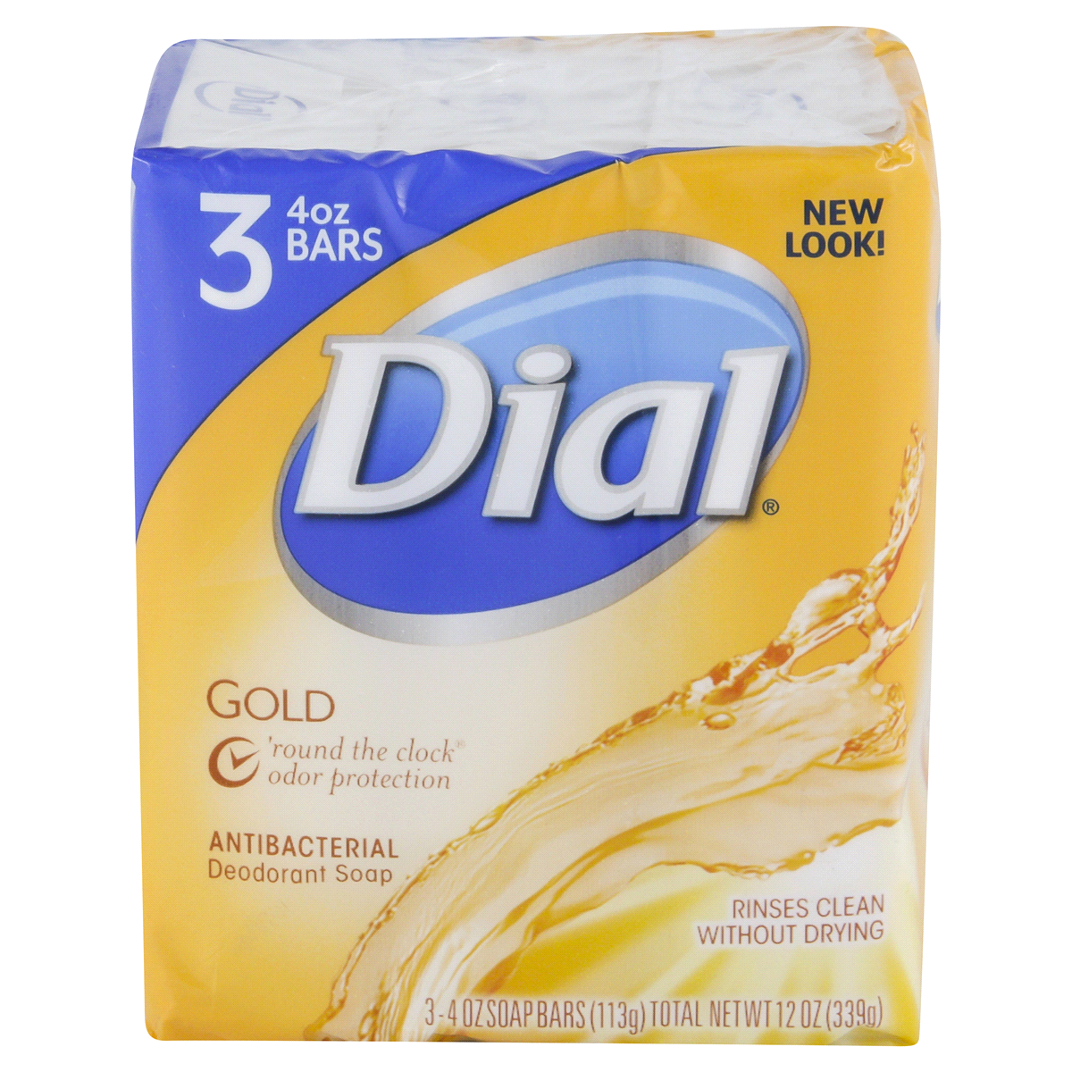 slide 1 of 6, Dial Gold Antibacterial Deodorant Bar Soap, 3 ct; 4 oz