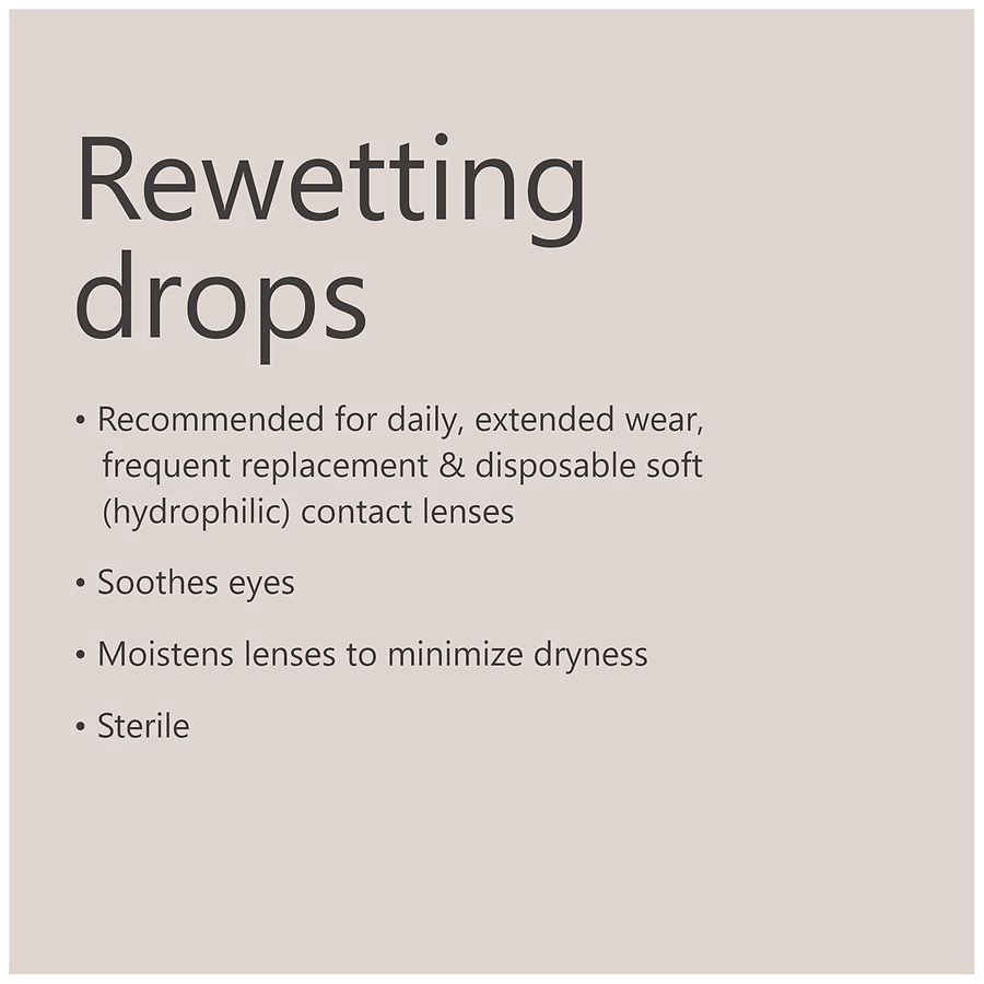 slide 4 of 5, Walgreens Rewetting Drops, 0.5 fl oz