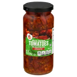 Sun Dried Julienne Cut Tomatoes in Olive Oil