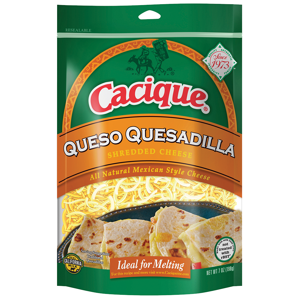 slide 1 of 1, Cacique Queso Quesadilla Shredded Cheese, 7 oz