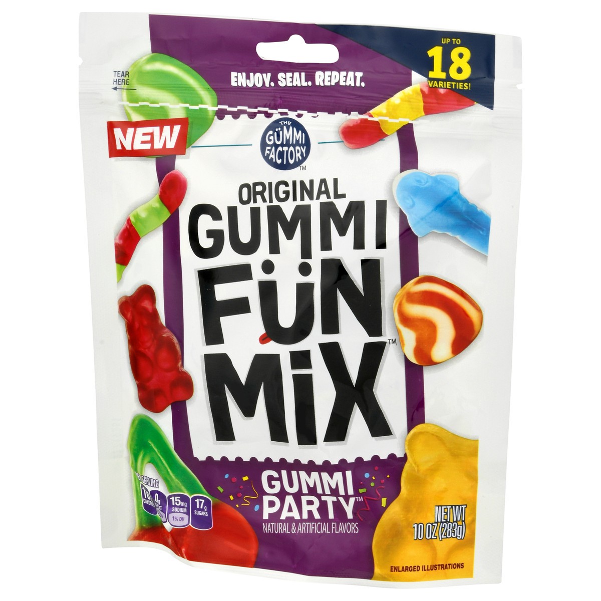 slide 2 of 9, The Gummi Factory Gummi Assorted Gummi Fun Mix, 1 ct