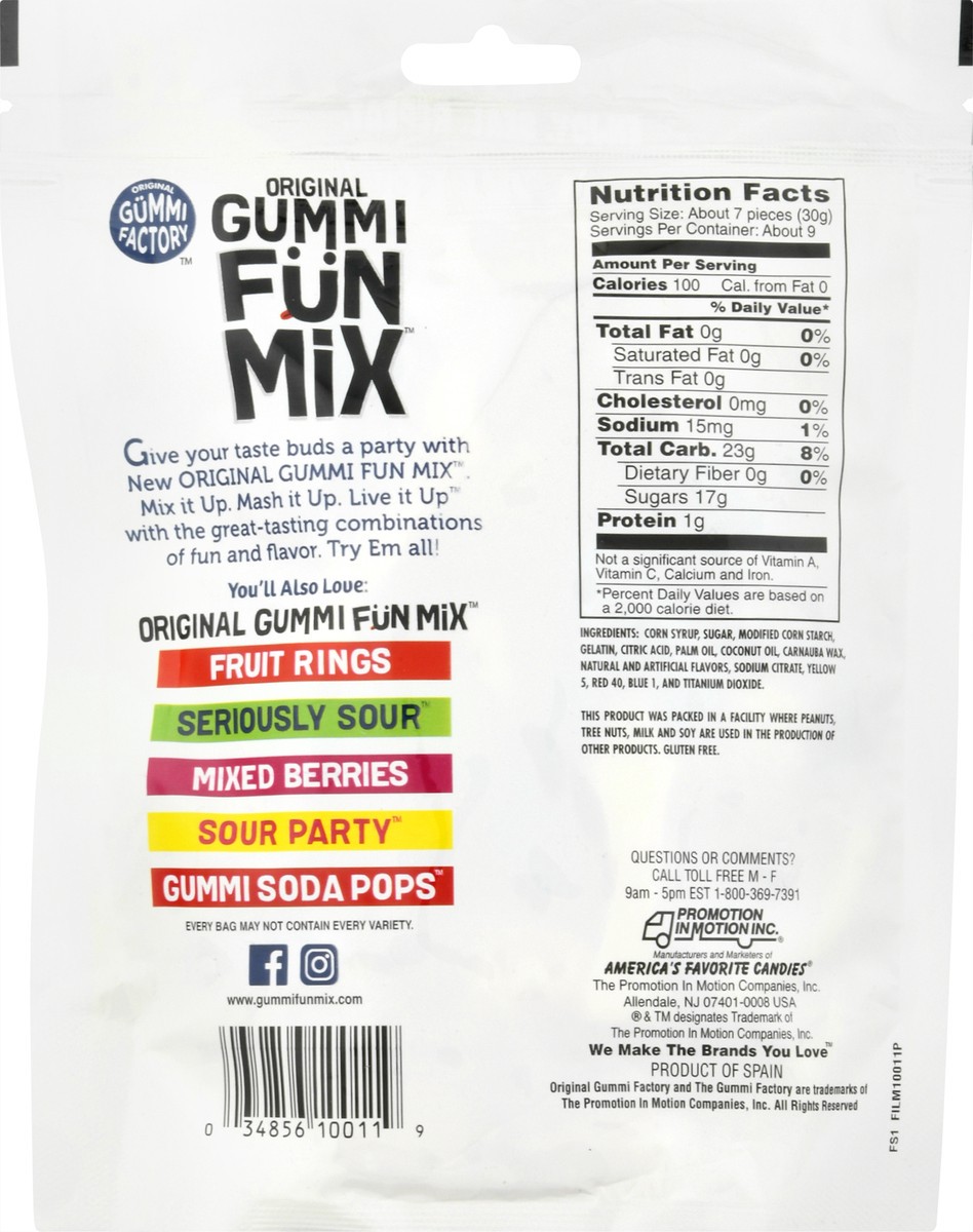 slide 3 of 9, The Gummi Factory Gummi Assorted Gummi Fun Mix, 1 ct