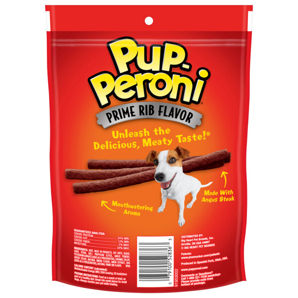 slide 8 of 10, Pup-Peroni Prime Rib Flavor Dog Snacks, 5.6-Ounce, 5.6 oz