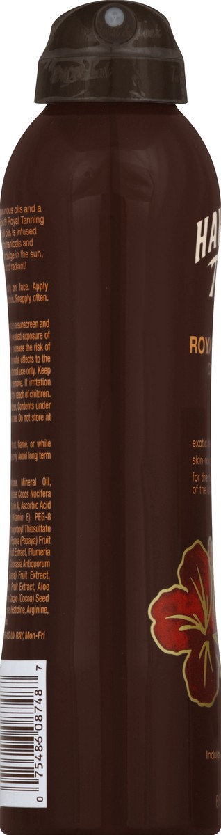 slide 2 of 6, Hawaiian Tropic Royal Tanning 6 oz, 6 oz