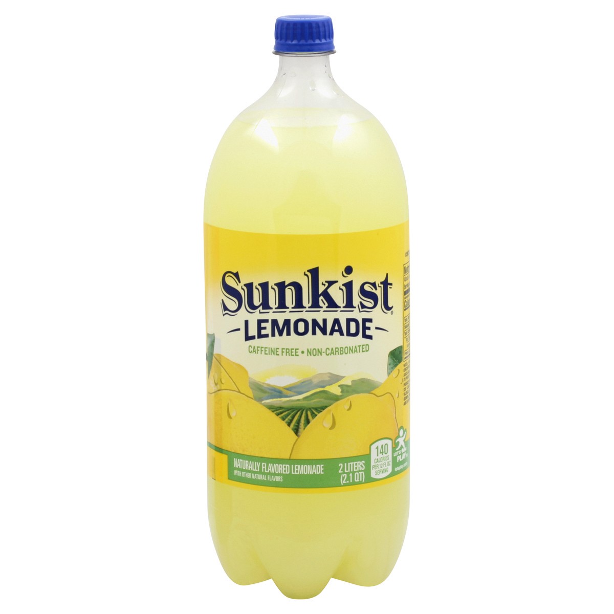 slide 5 of 5, Sunkist Lemonade Soda Bottle, 2 liter