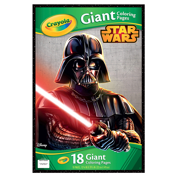 slide 1 of 1, Crayola Star Wars Giant Coloring Pages, 1 ct