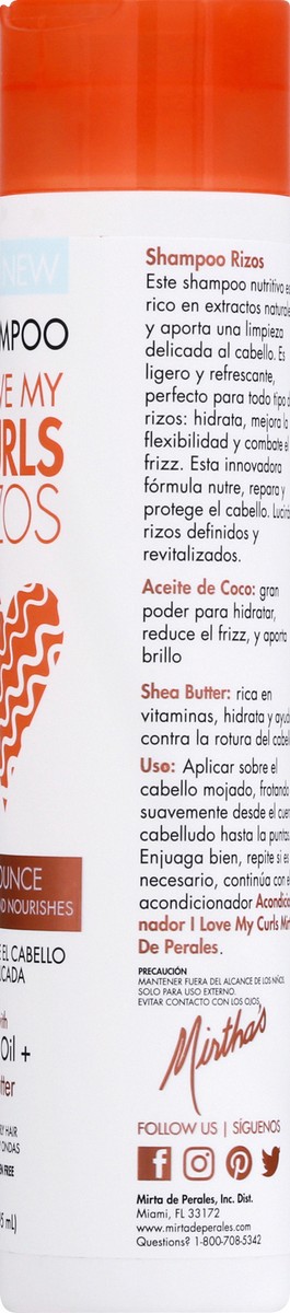 slide 8 of 12, Mirta de Perales Mirta De Perales Shine Shampoo Love My Curls, 10 fl oz