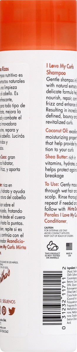 slide 11 of 12, Mirta de Perales Mirta De Perales Shine Shampoo Love My Curls, 10 fl oz