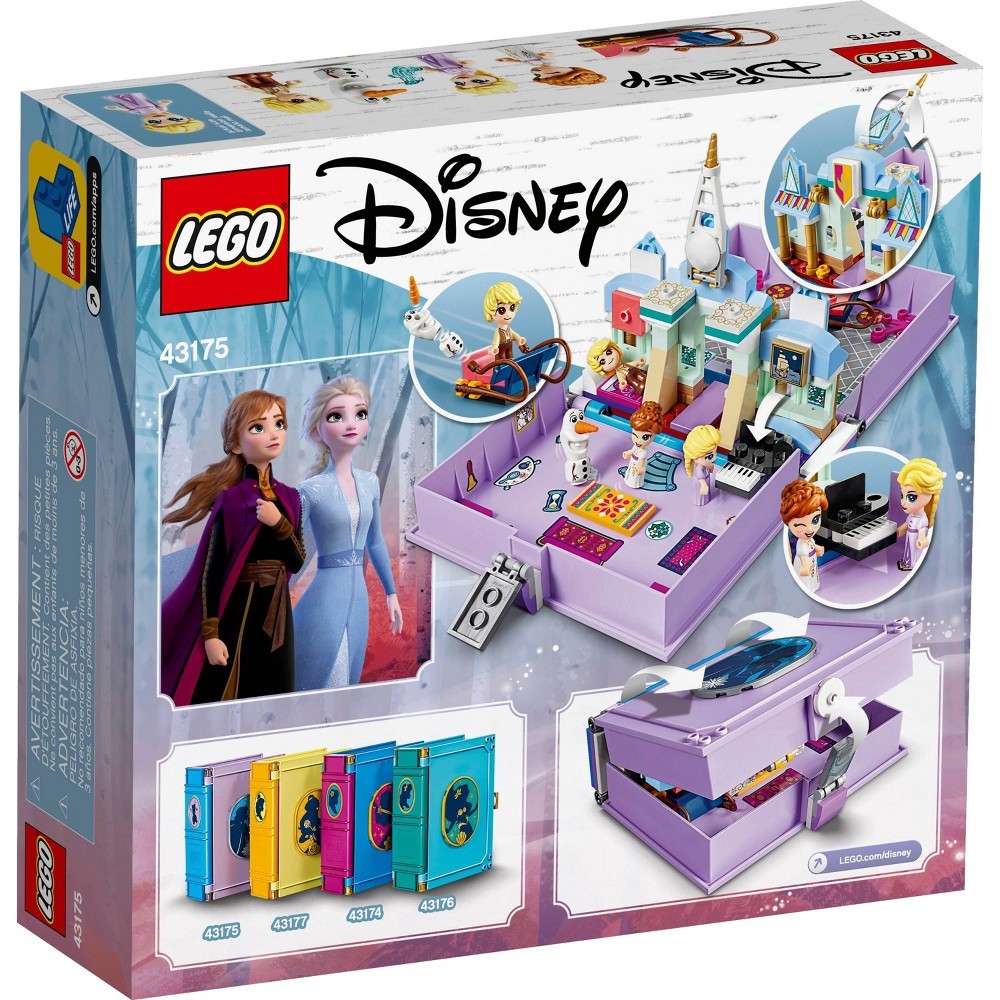 slide 5 of 7, LEGO Disney Anna and Elsa's Storybook Adventures Princess Building Playset 43175, 133 ct