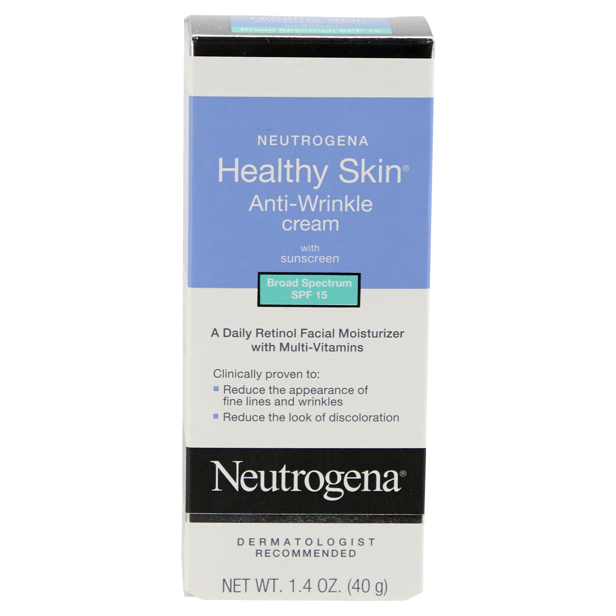 slide 1 of 6, Neutrogena Healthy Skin Antiwrinkle Cream with SPF 15 Sunscreen, 1.4 oz