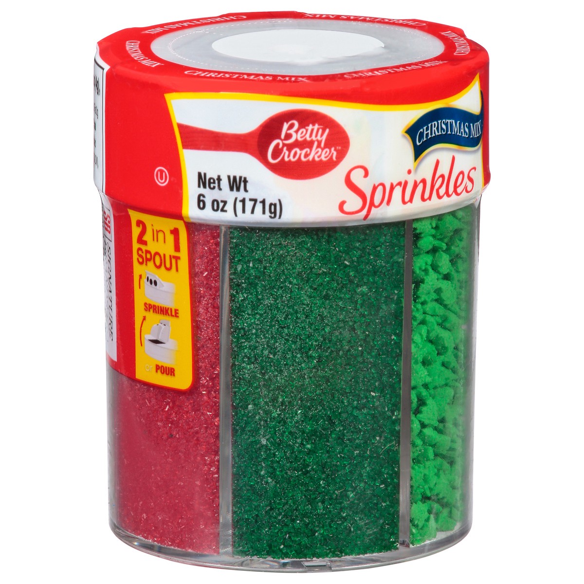 slide 9 of 13, Betty Crocker Christmas Mix Sprinkles 6 oz, 1 ct